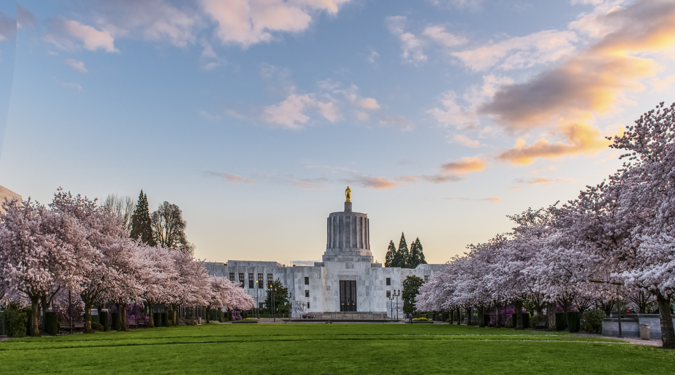 Panoramic Image of Salem, OR